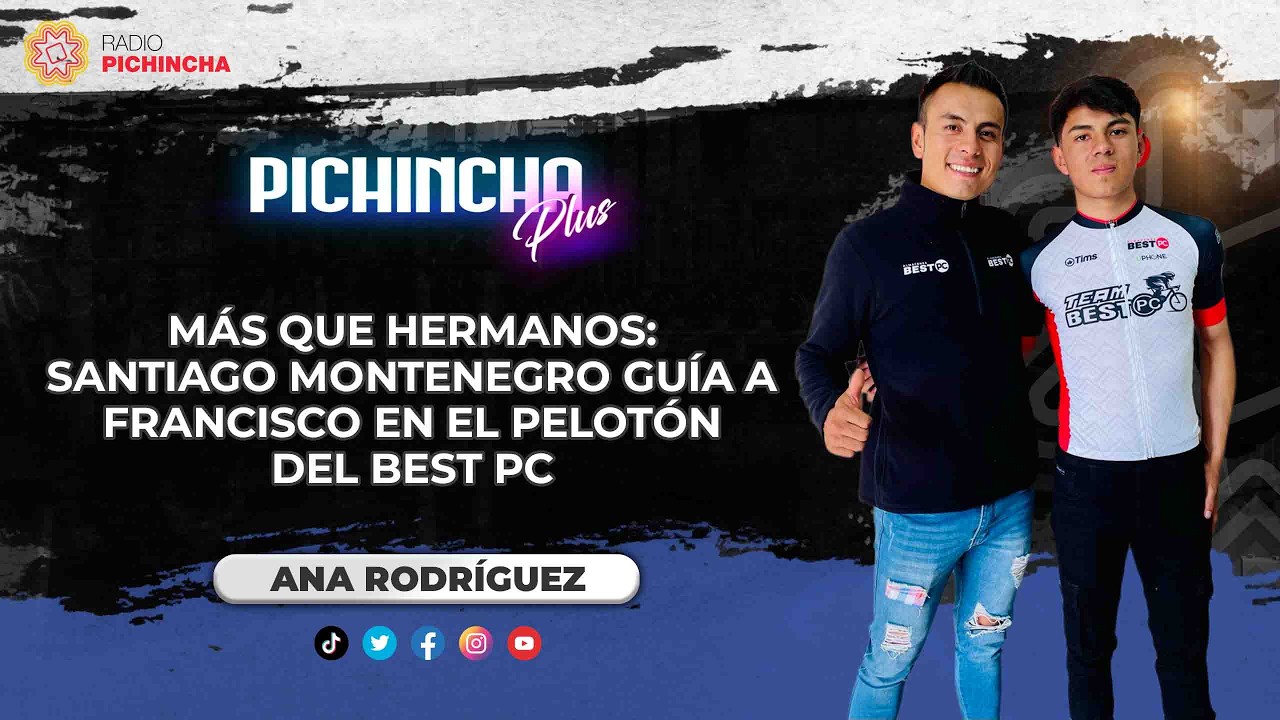 Más que hermanos: Santiago Montenegro guía a Francisco en el pelotón del Best PC