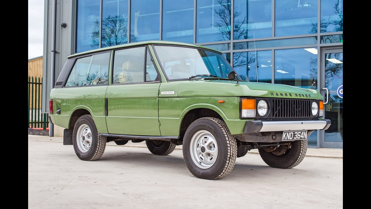 1975 Range Rover Classic 3.5 litre V8 3 door
