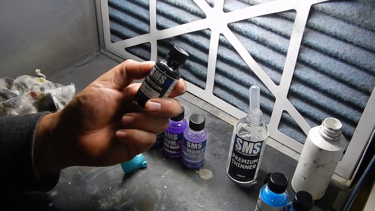 How to air brush SMS Pearls | Australian Made Scale Model Paints