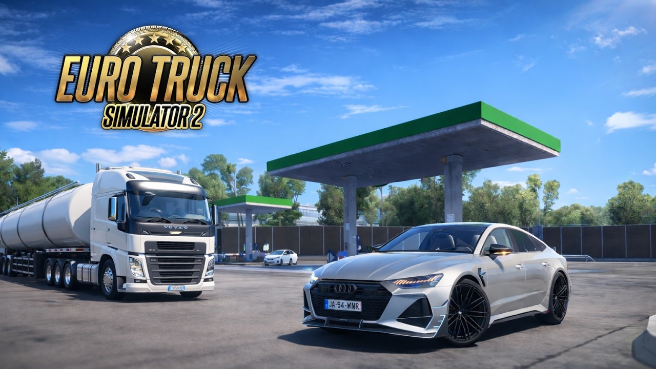 Euro Truck Simulator 2 | Driving Audi ABT RS7 C8