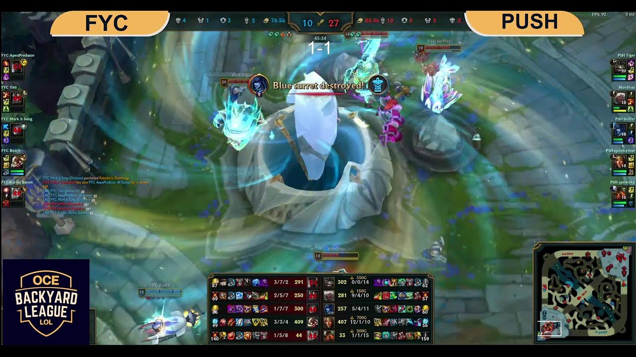 PUSH VS FIX YOUR CLIENT // OBL // PLAYOFFS MATCH 1// 05/03/26