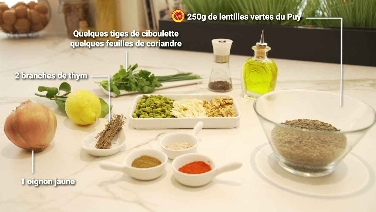 #jetiensamaterre et je la cuisine - Lentillade verte du Puy