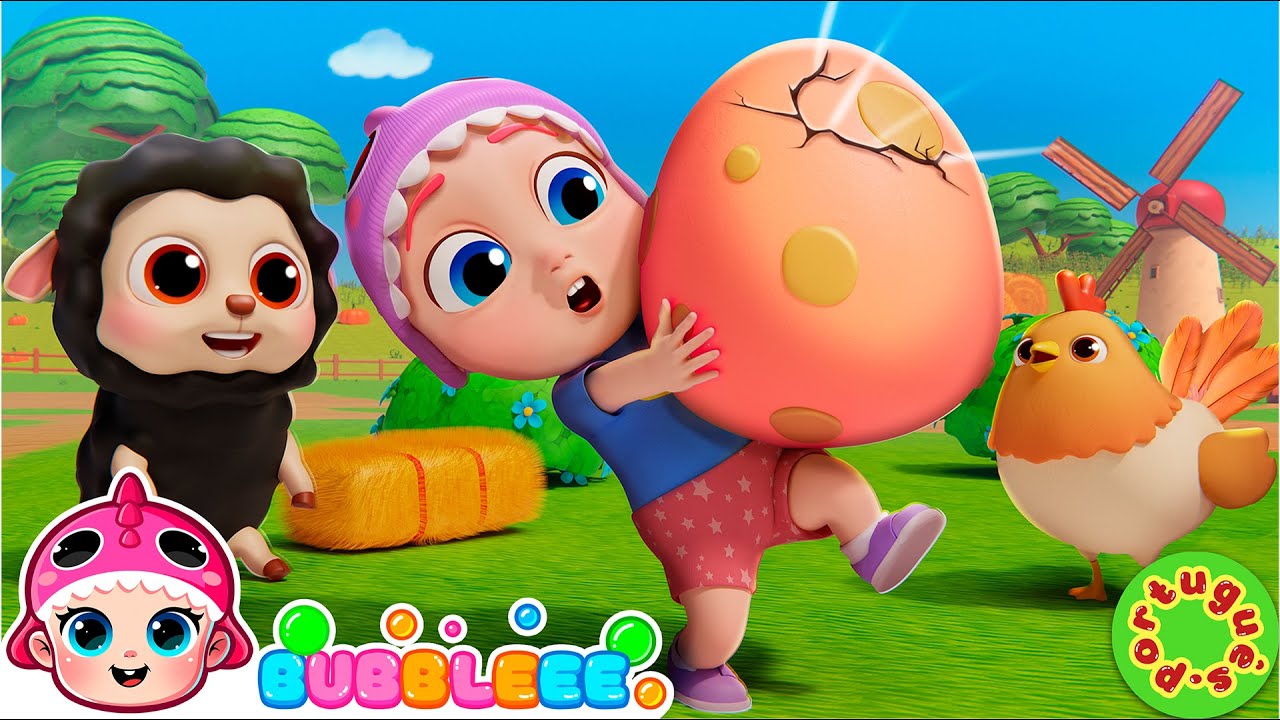 O Ovo Surpresa do Humpty Dumpty! 🥚 O que tem dentro? + MAIS | Bubbleee Canções Infantis 🌟
