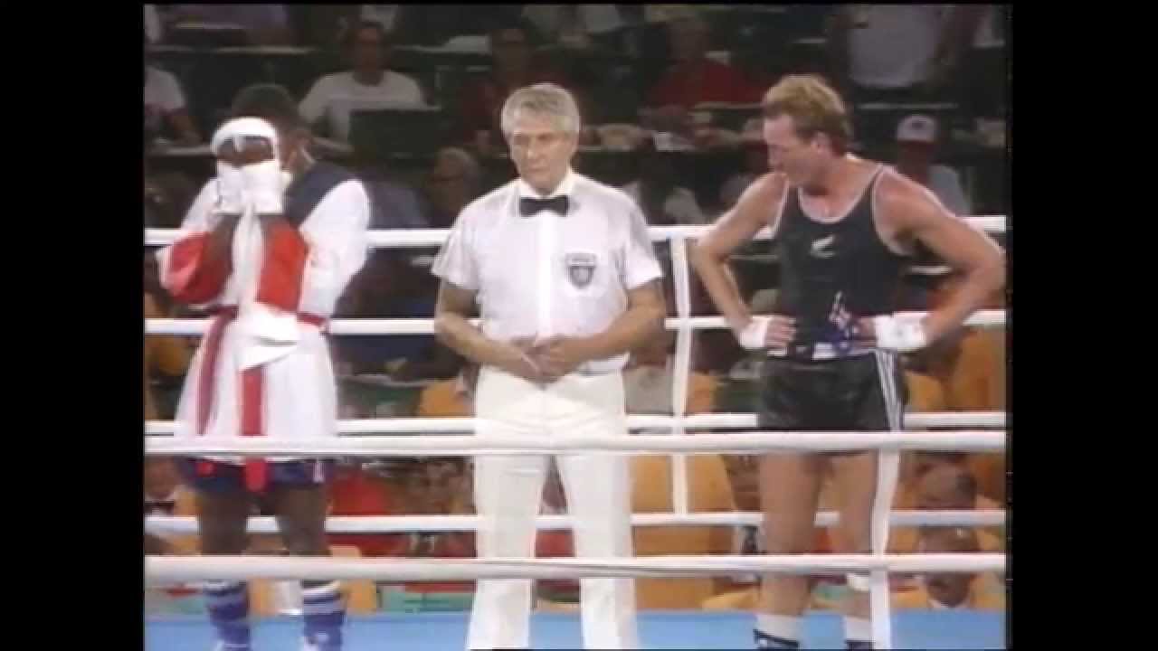 Kevin Barry wins Silver in Los Angeles 1984