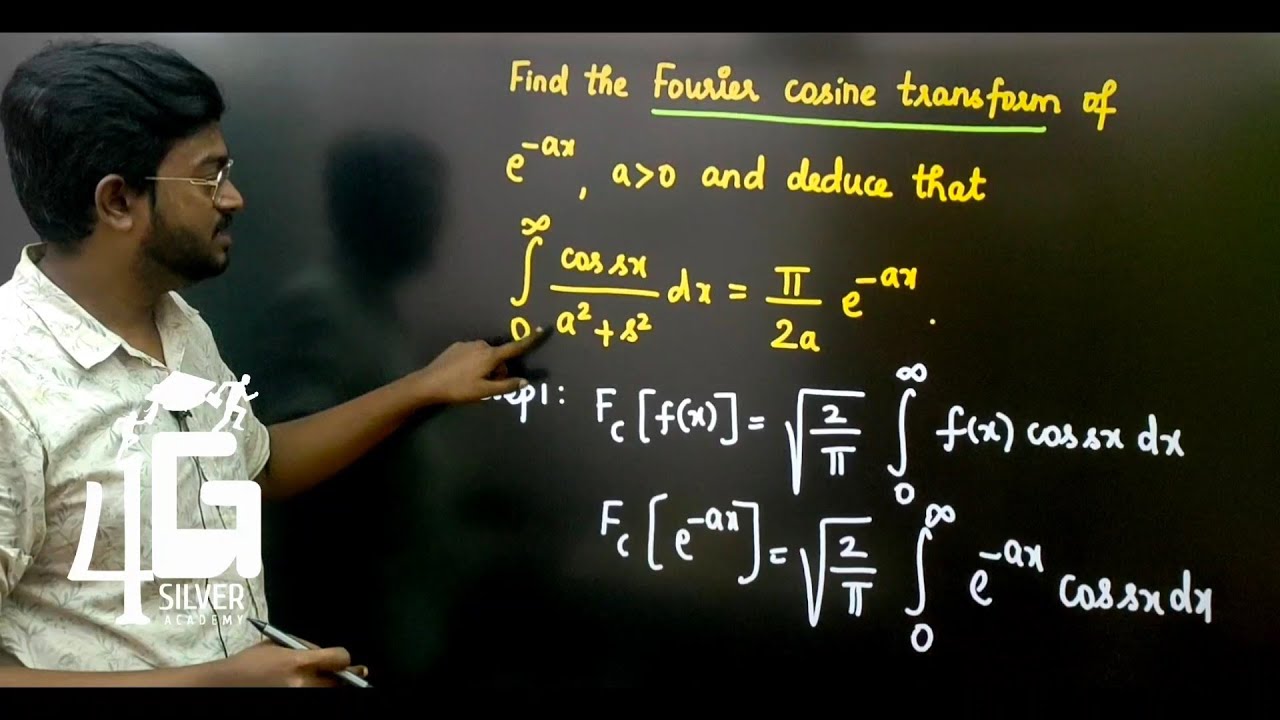 Fourier Cosine Transform in Tamil | Transforms and Partial Differential Equations in Tamil