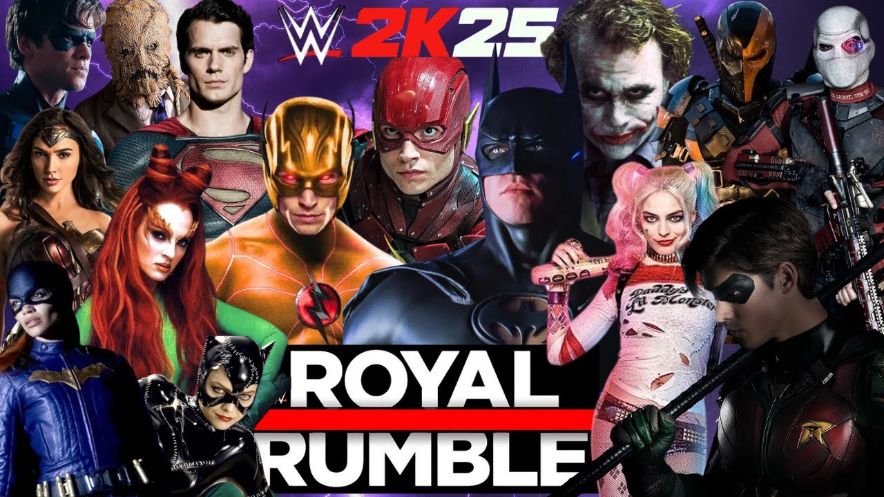 DC Allstars Royal Rumble - WWE 2K25 - Who Will Be Victorious?