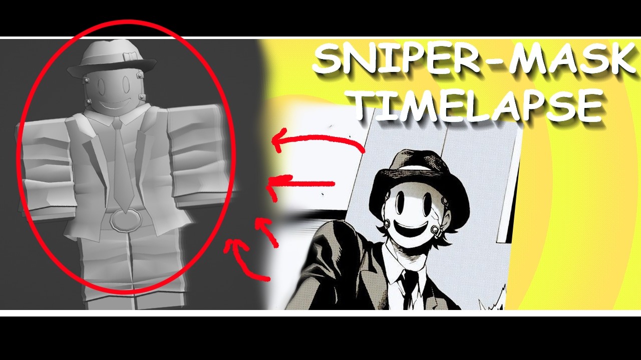 Roblox Clothing Speed Modeling | SNIPER MASK