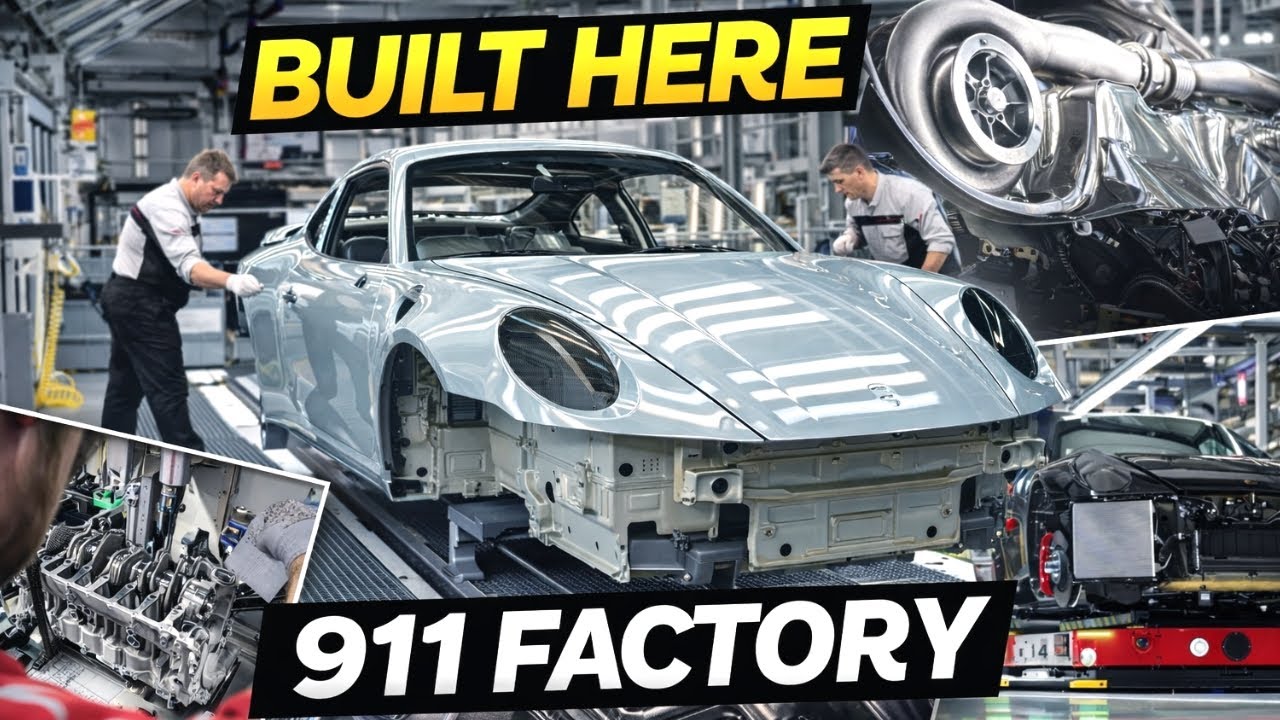 Производство Porsche 911 2026 года внутри Цуффенхаузена