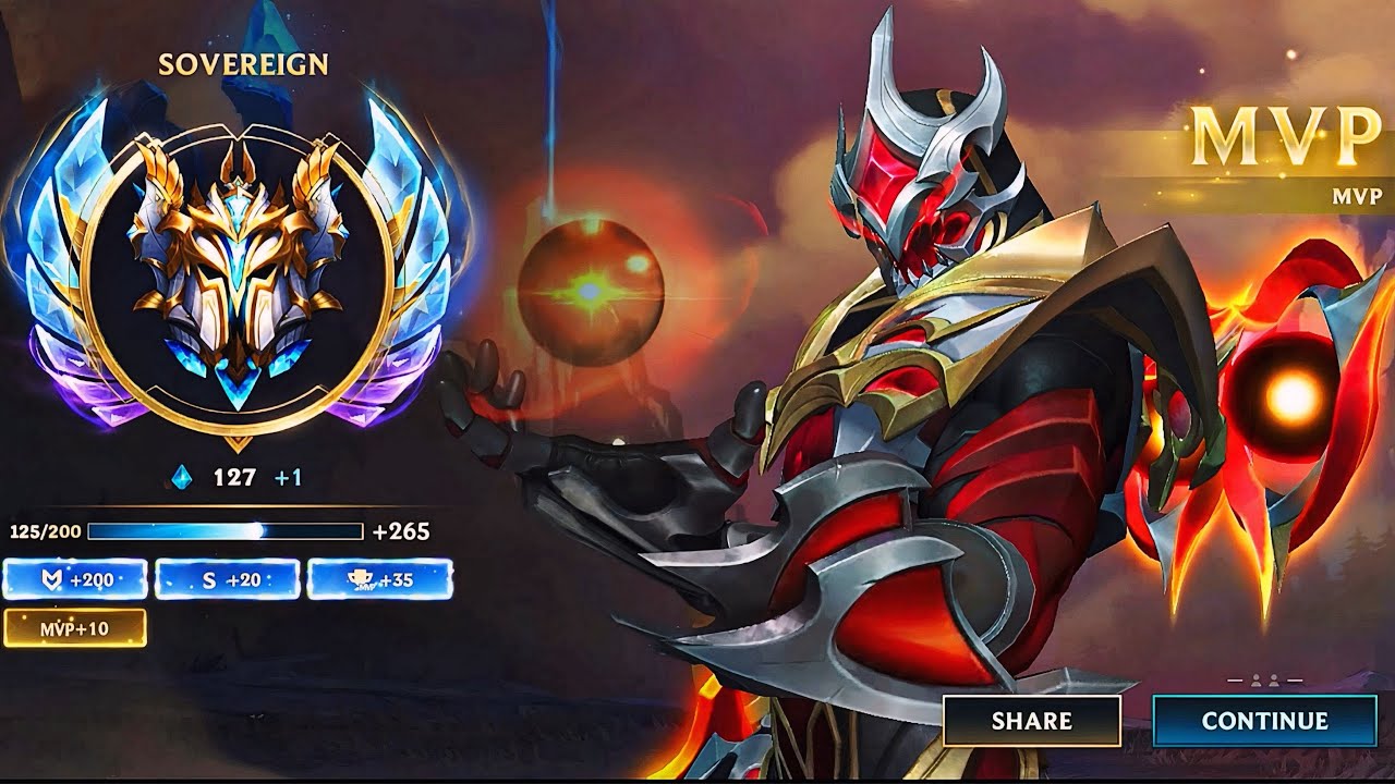 TOP ZED SERVER DESTROYS LOBBY SOVEREIGN (127 POINTS) 🐲WILD RIFT