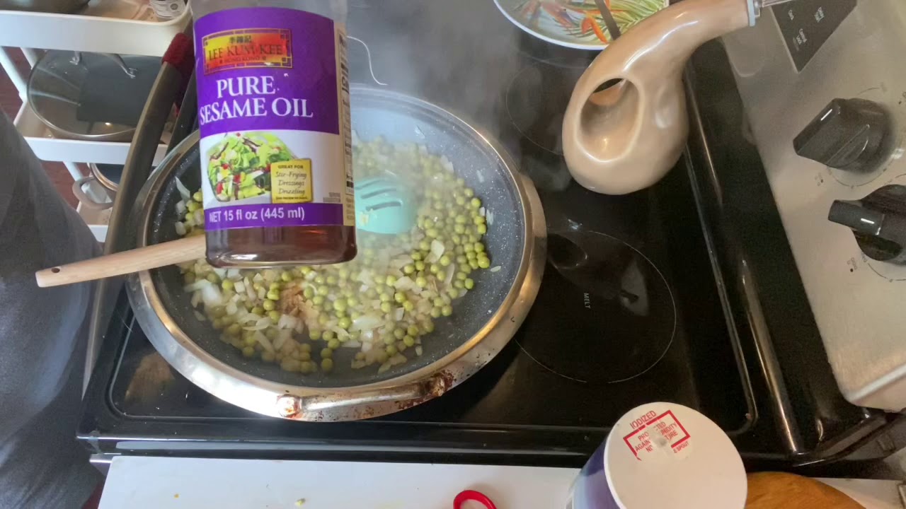 Crockpot *Russian Chicken* Recipe Served Over Fried Rice. Very Tasty!