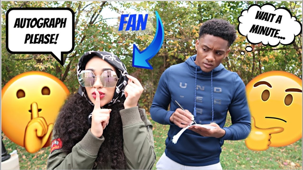 I Followed My BOYFRIEND DISGUISED As A FAN!! *HILARIOUS*