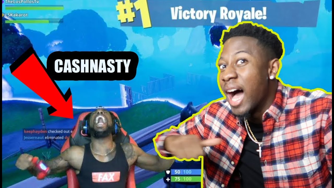 CASHNASTY DISRESPECTED ME IN FORTNITE BATTLE ROYAL FUNNY MOMENTS! | TyTheGuy