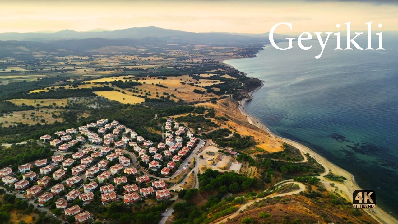 Kuzey Ege'nin Gizli Cenneti: Geyikli | 4K Drone ve Su Altı Görüntüleri  | Truva Kültür Yolu