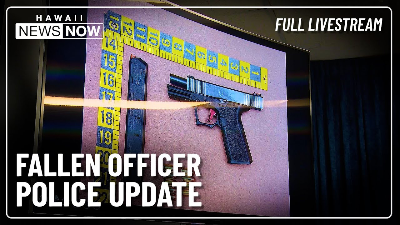 Maui Police to Provide Update on Fallen Officer Murder Case | Full Press Conference