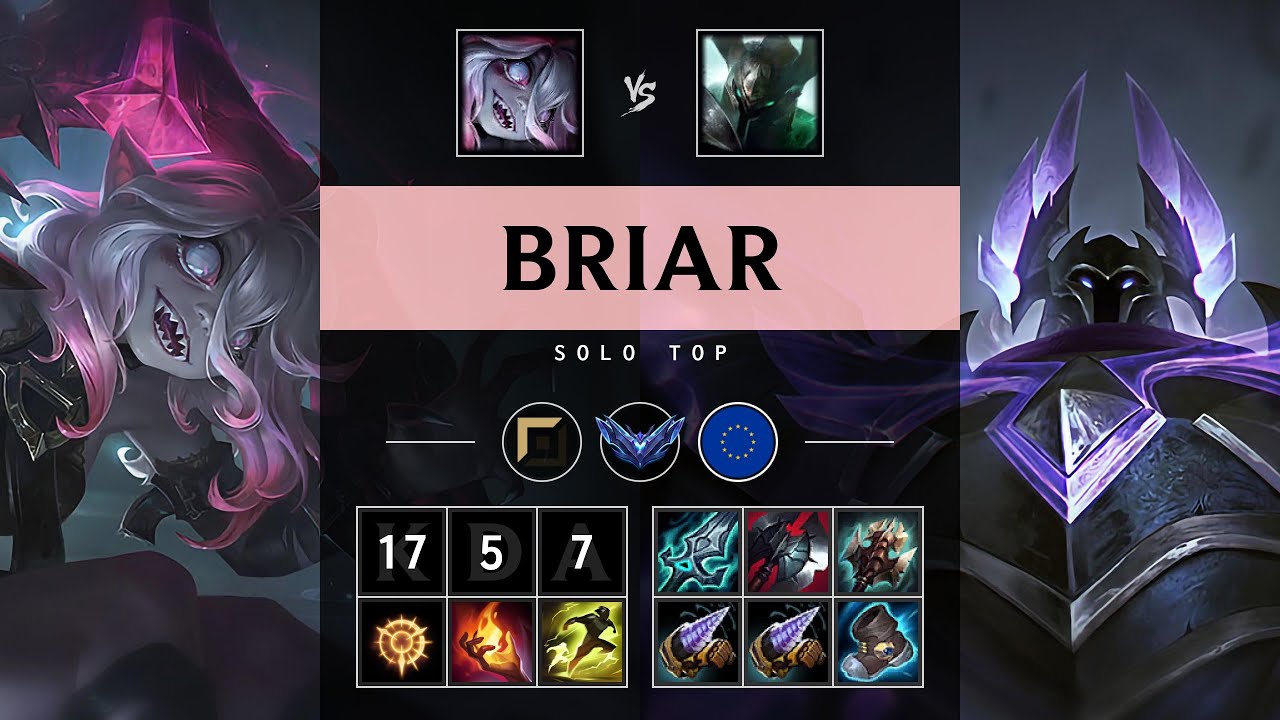 Briar Top vs Mordekaiser - EUW Diamond Patch 25.09