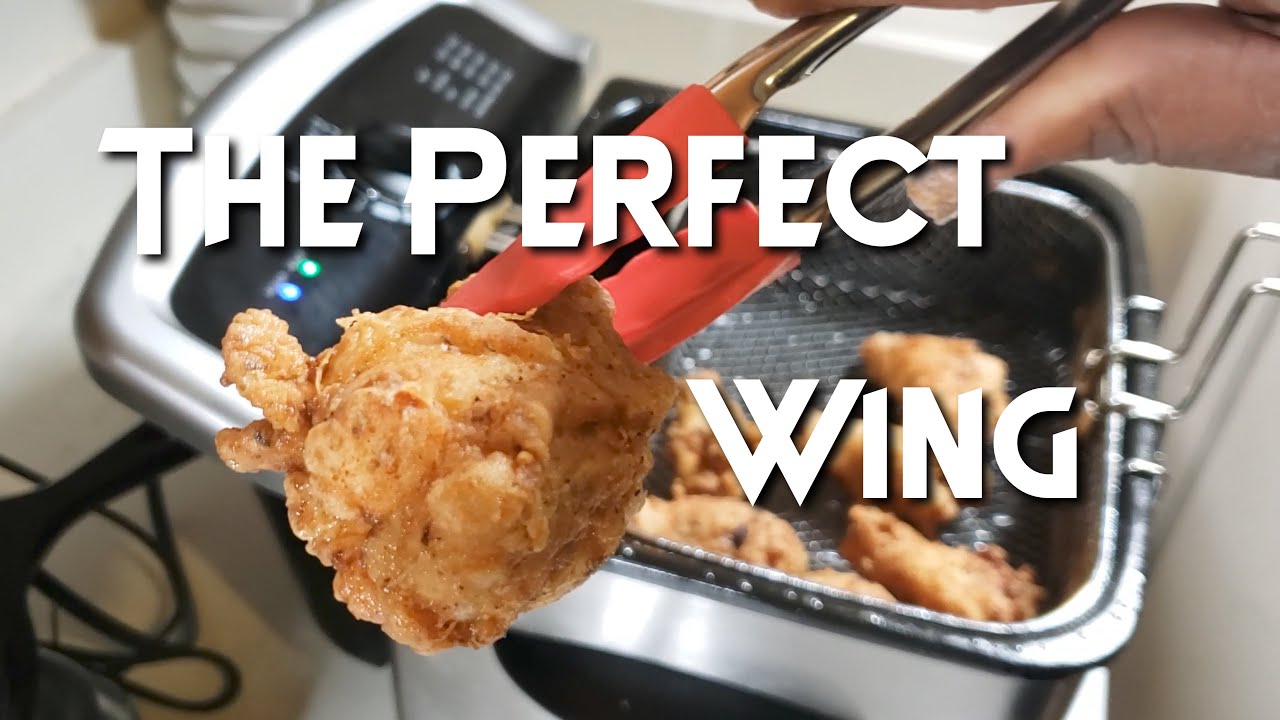 How To Make The Perfect Chicken Wing | Deep Fried and Air Fried chicken wings