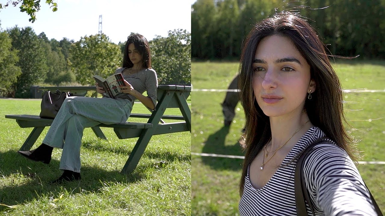 a slow day in nature to soothe your mind 🌲📖