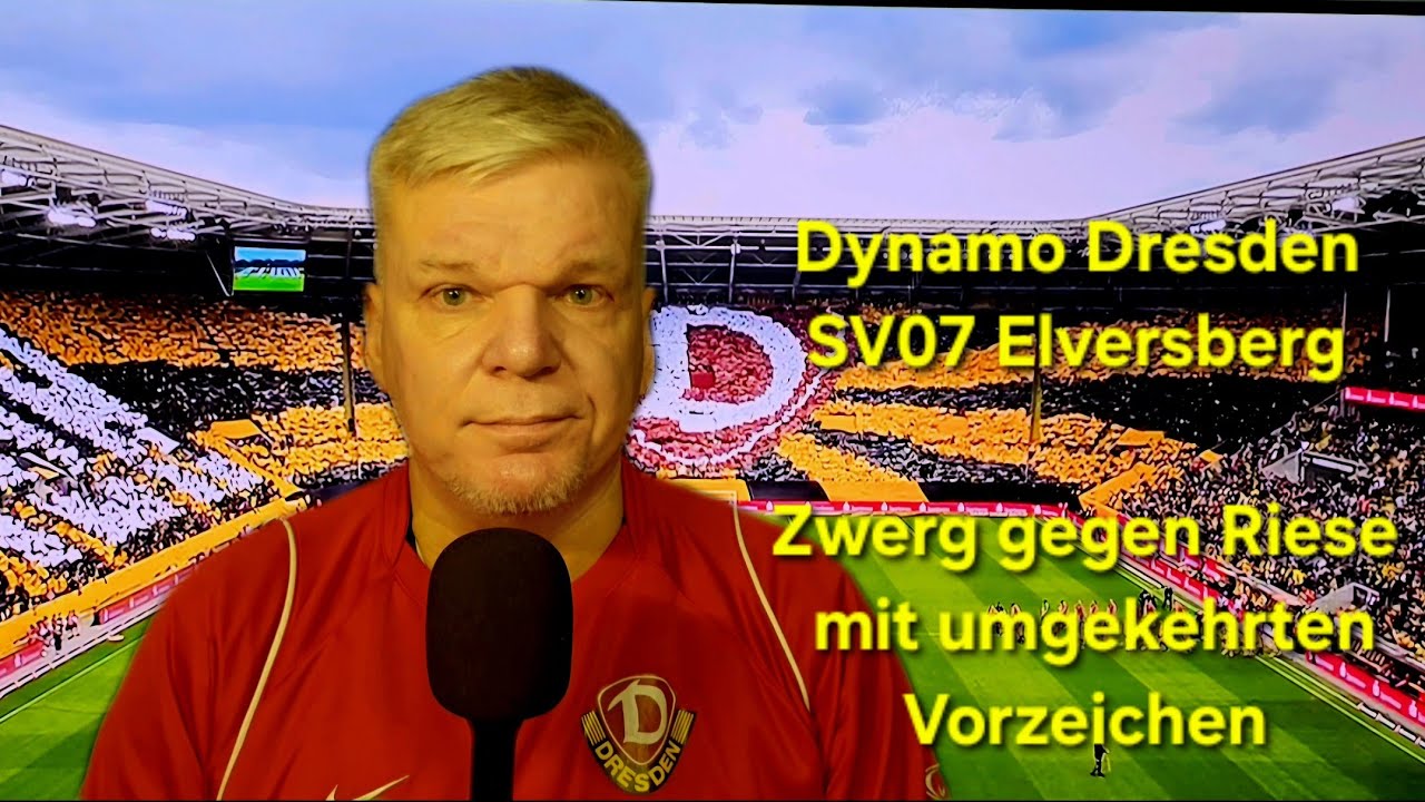 Dynamo Dresden – SV 07 Elversberg: Wie der schlafende Riese den quicklebendigen Zwerg besiegen kann.