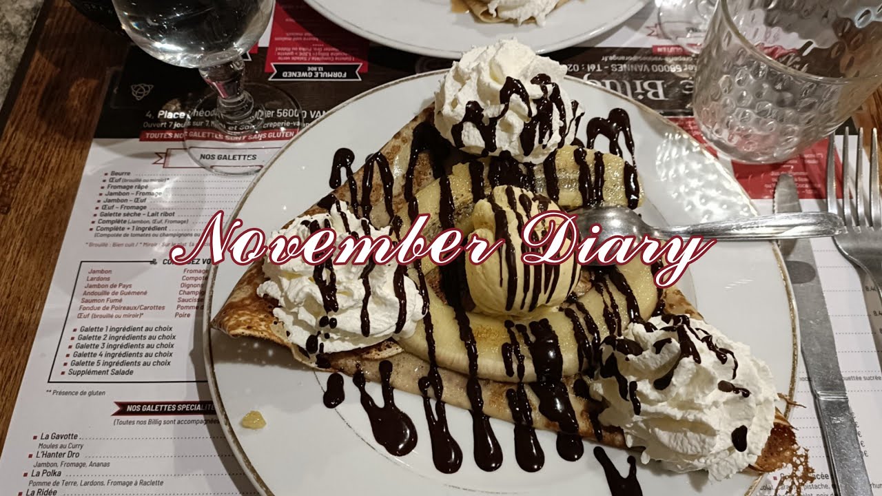A few days in my life - November diary . ..𓂃 ࣪ ִֶָ🦇་༘࿐