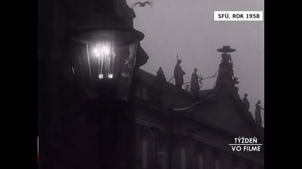 Bratislava 1958   Bratislavské plynové lampy