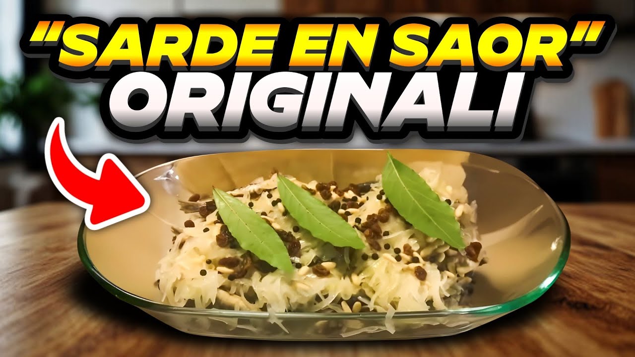 Le originali “sarde en saor” ricetta veneta
