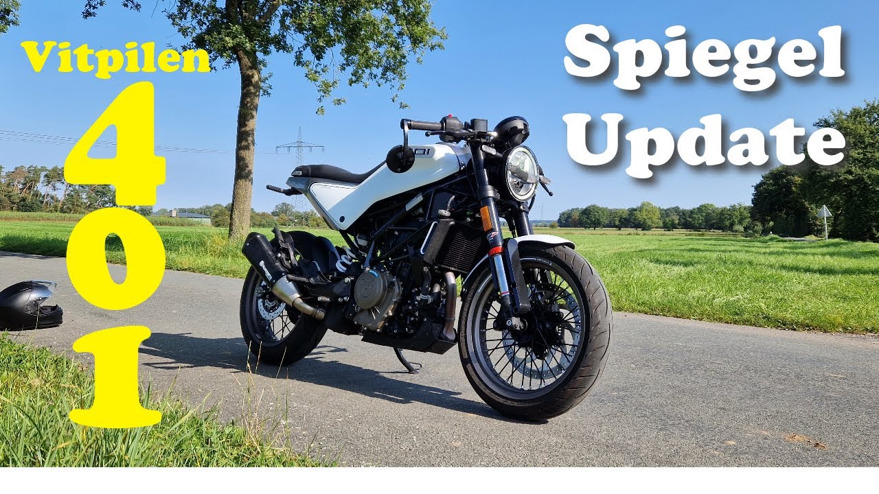 Husqvarna Vitpilen 401 neue Spiegel original Zubehör Tuning