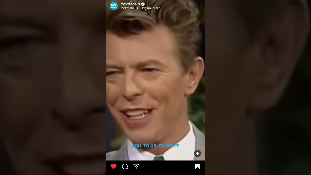 David Bowe on Hip-Hop influence. #hiphop #hiphopmusic #culture #music #rap #rapmusic #rockstar #rock