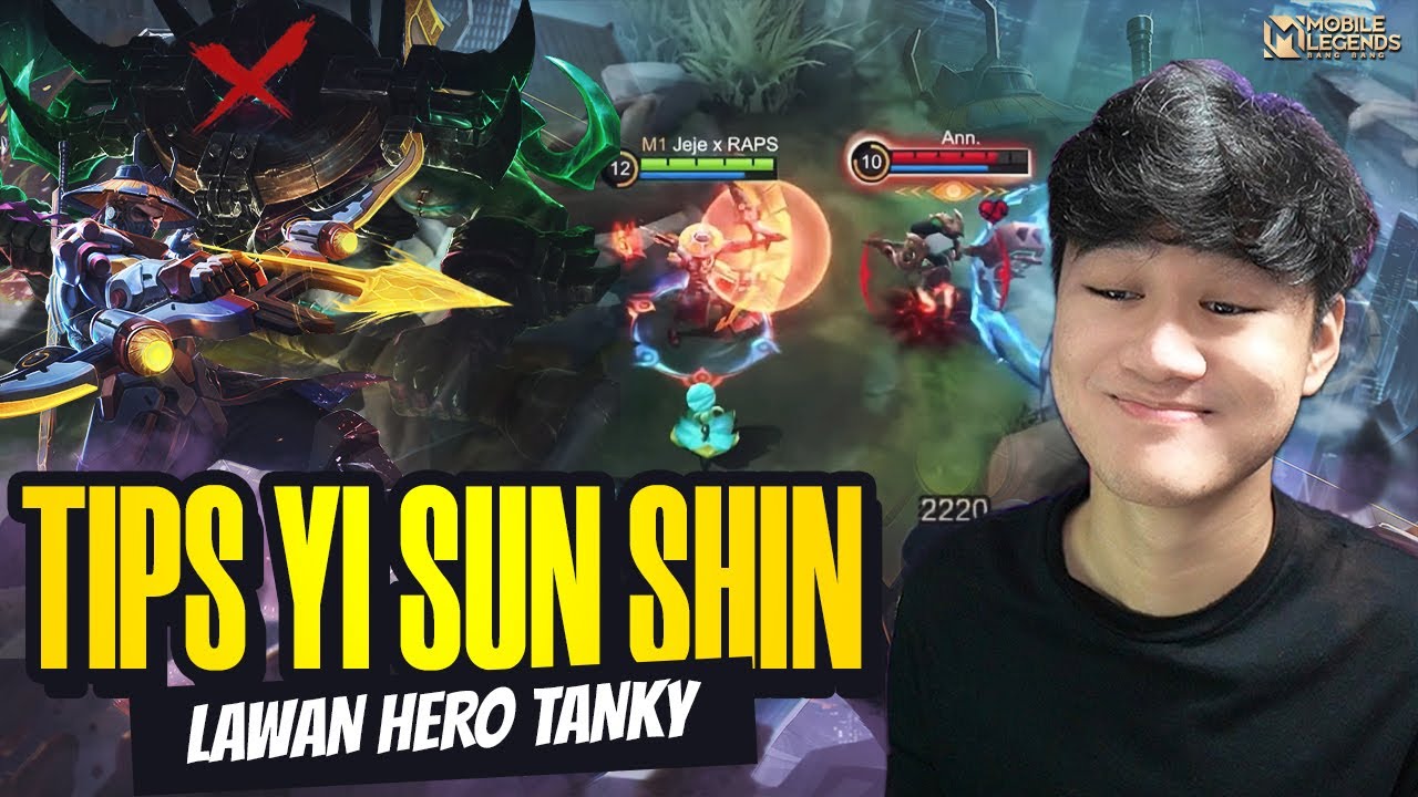 Tips Pake Yi Sun Shin Jungler Ketika Lawan Hero Tebel Semua! - Mobile Legends