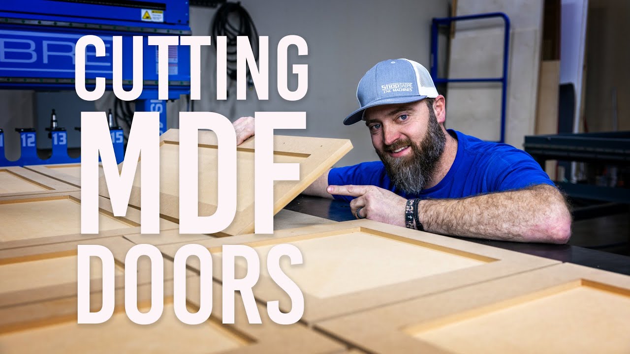 Cutting MDF Doors on a ShopSabre CNC
