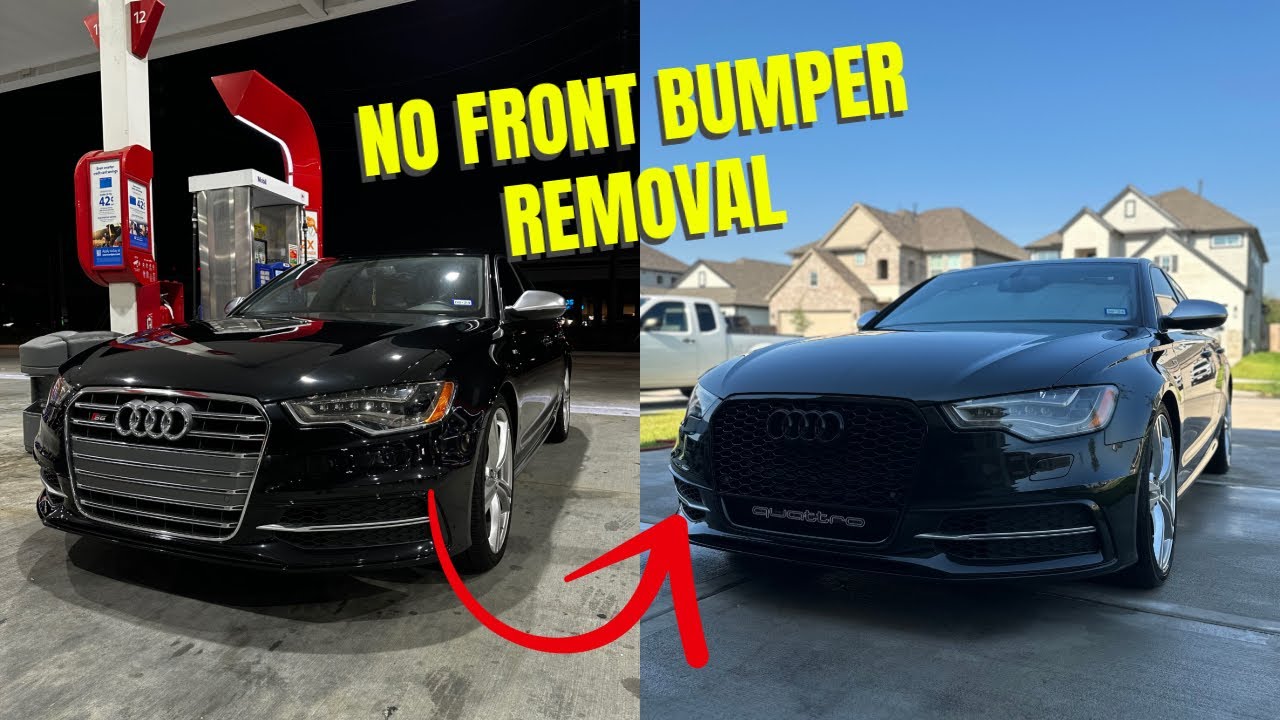 INSTALLING AN RS GRILL ON MY AUDI S6! (2013-2018 C7/C7.5)