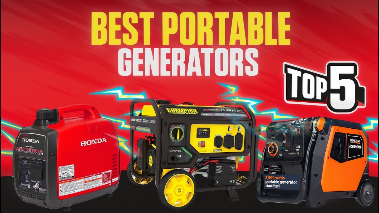 5 Best Portable Generators in 2026