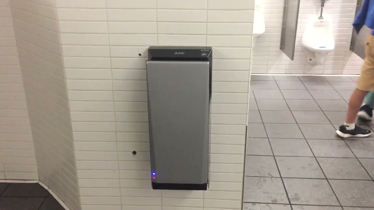 Mitsubishi Jet Towel Slim and World Dryer Vmax | Ground Transportation at SFO Airport | SF, CA