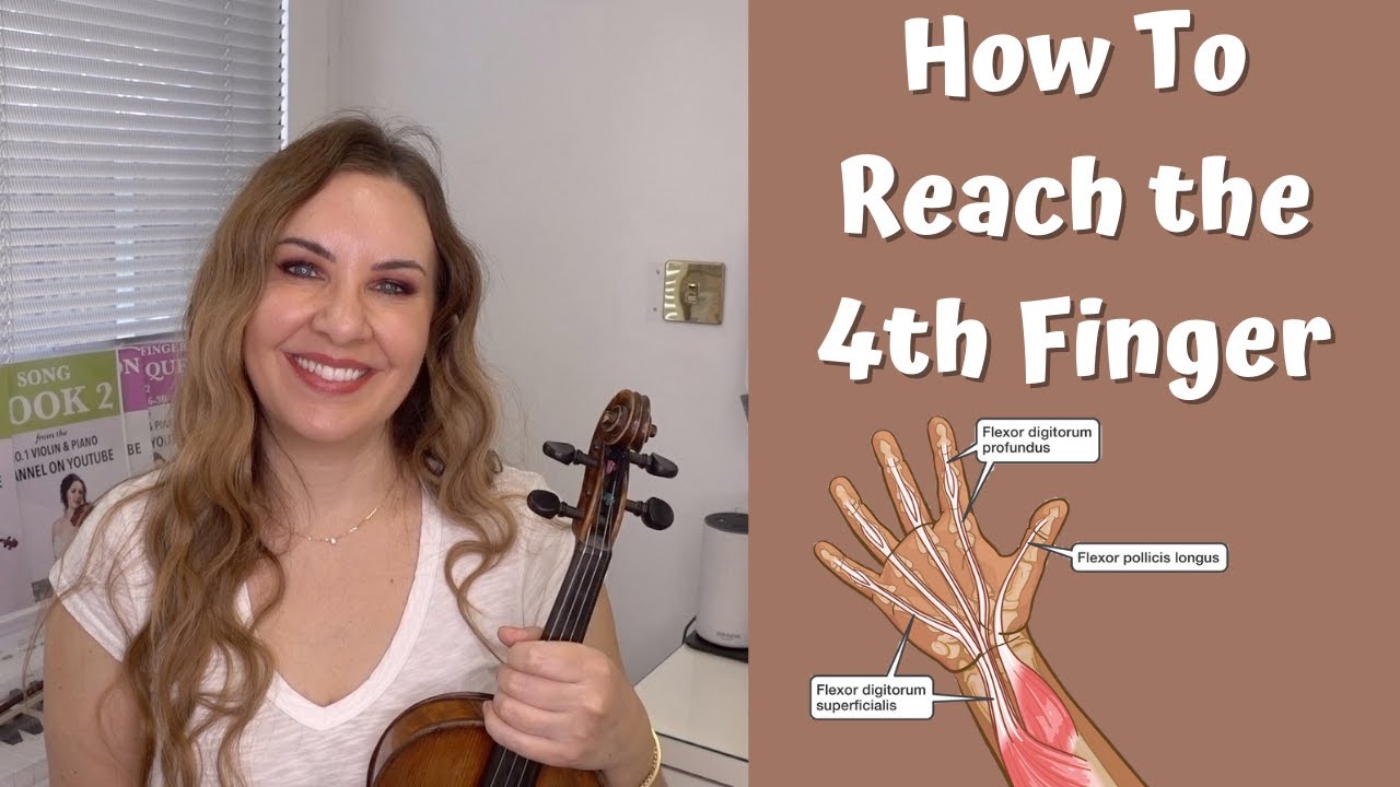 THE 4TH FINGER SERIES: #2 How to reach the 4th & exercises