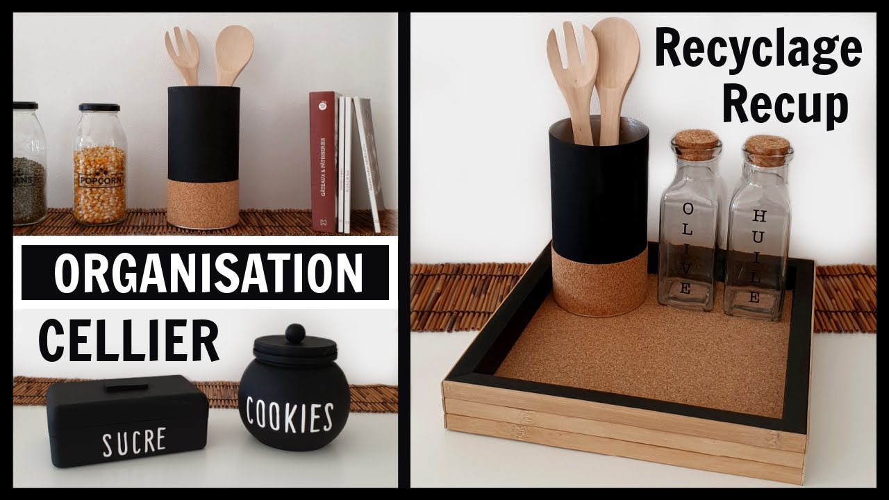 ORGANISER SON CELLIER AVEC DE LA RECUP IDÉES ET ASTUCES