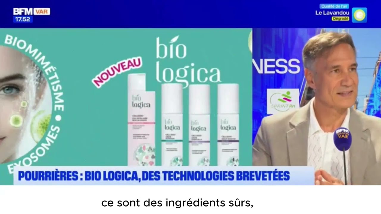 Interview de Laurent Blasco, fondateur de Bio Logica, 1ere marque française de soins aux exosomes