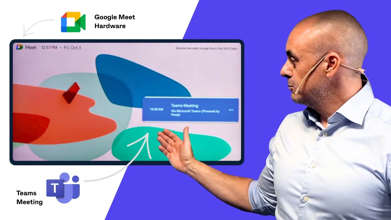 How to join a Teams meeting from your Google Meet hardware