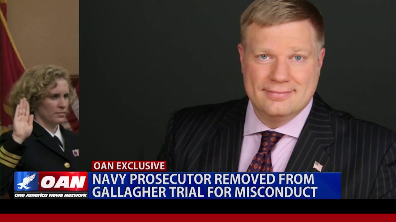 Navy prosecutor booted from Gallagher trial for misconduct