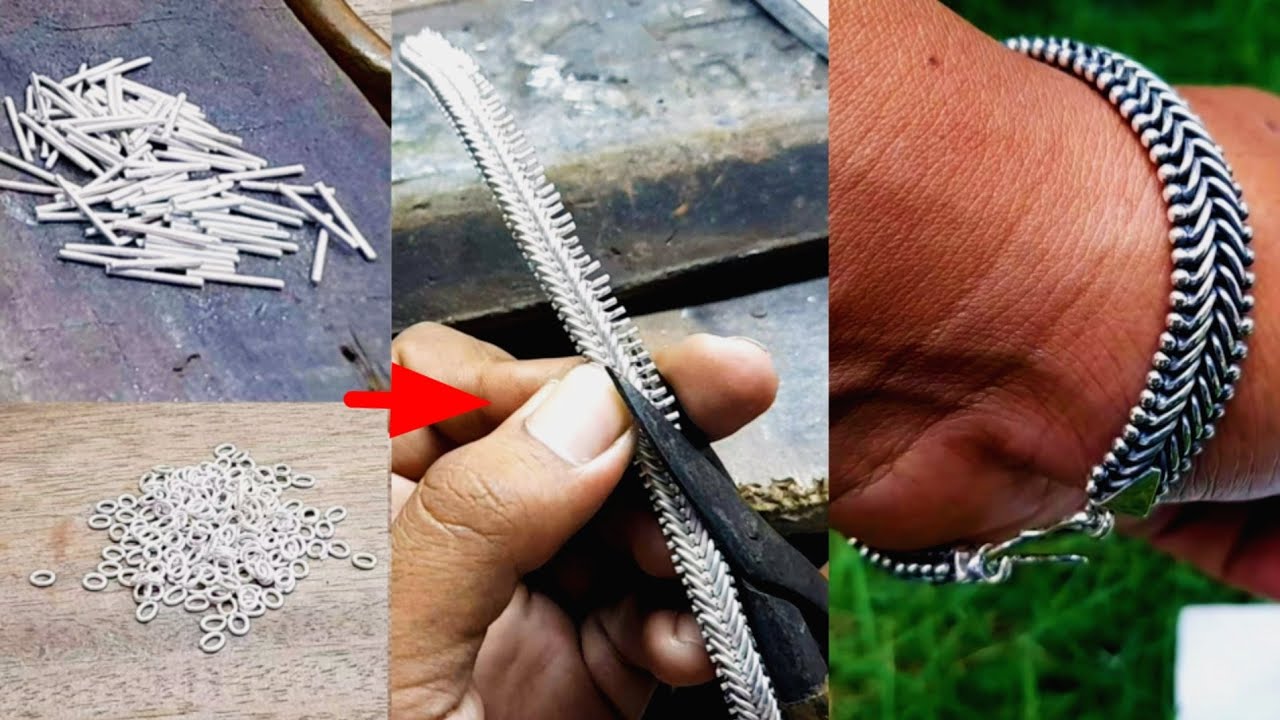 V jawan chain bracelet making
