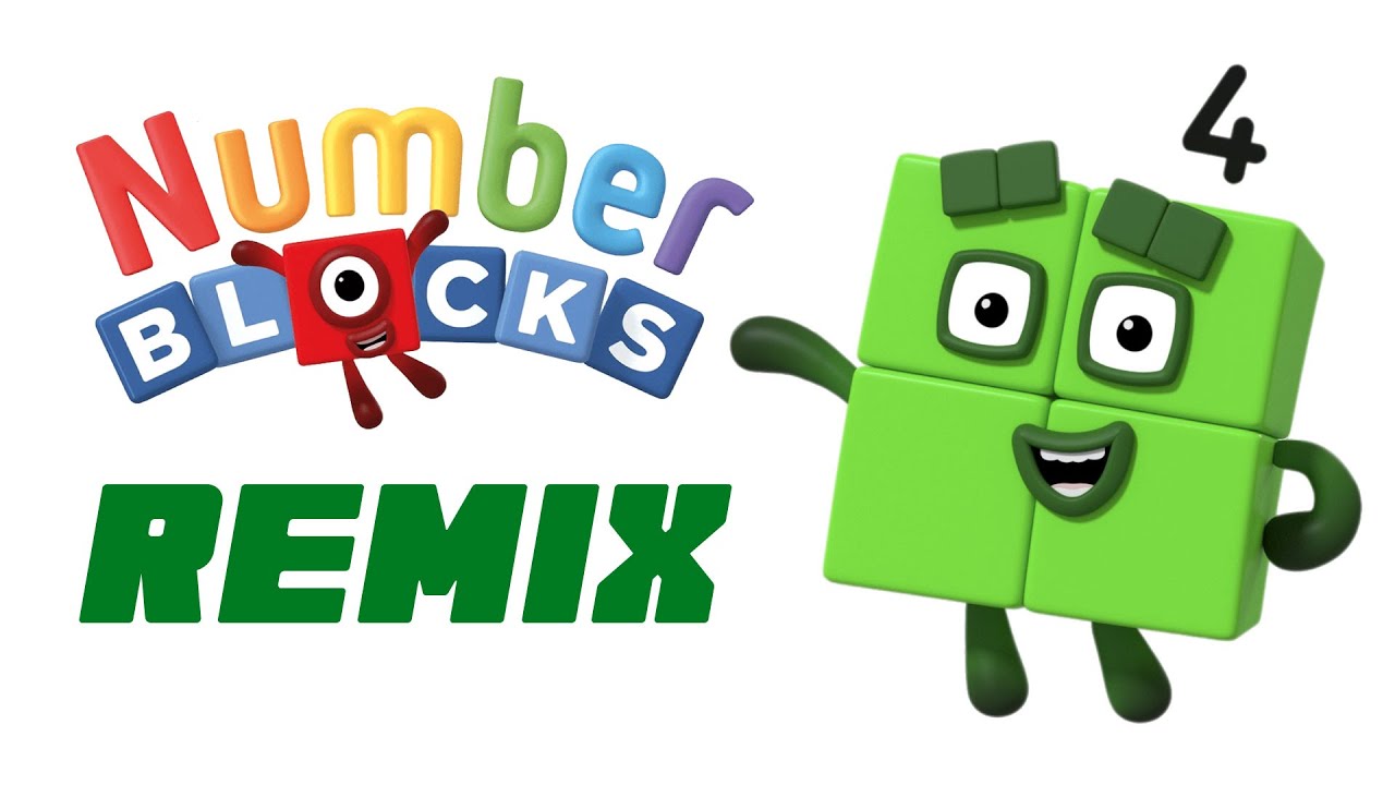 Numberblocks Remix - Four on the Floor (EDM Cover)