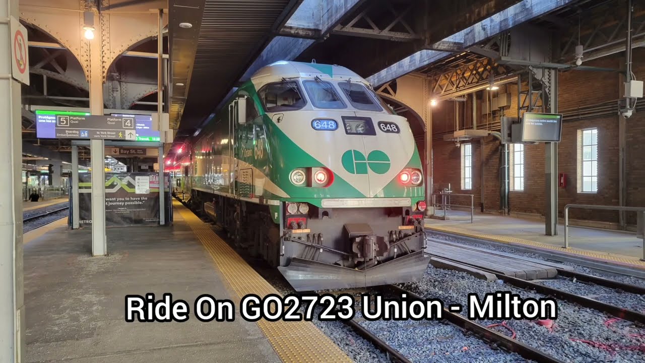 GO Transit: Milton Line Full Ride on GO2723