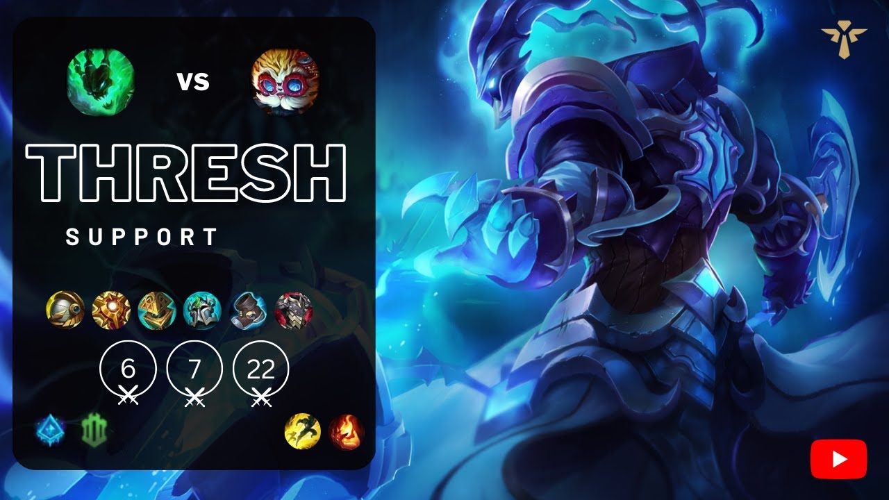 Thresh Support vs Heimerdinger - NA Patch 12.23