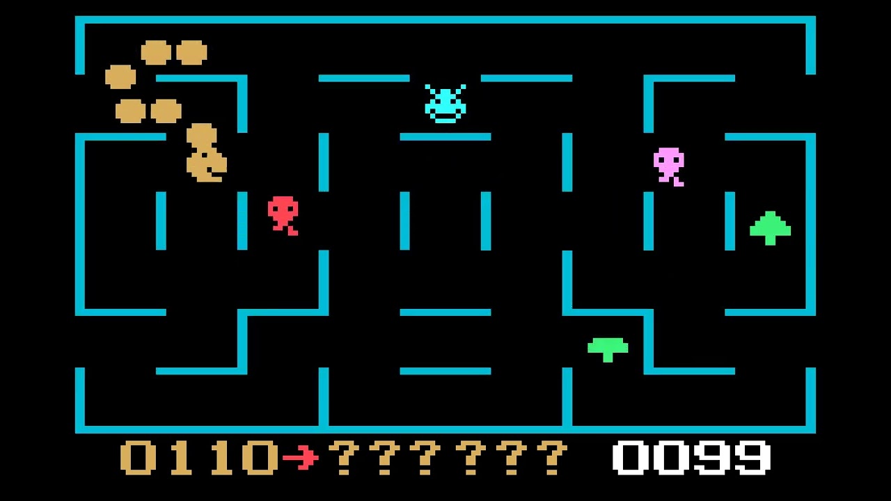 Magnavox Odyssey² - K.C.'s Crazy Chase! (1982) - Gameplay No Commentary