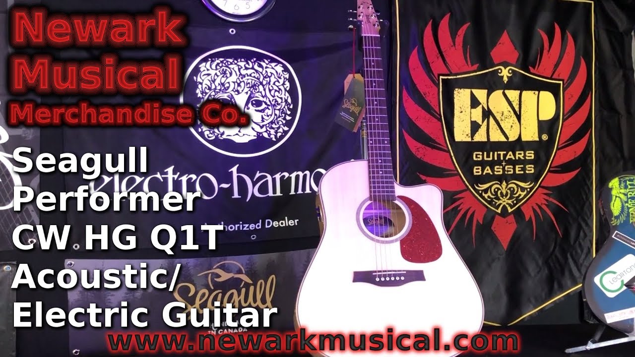 Seagull Performer CW HG Q1T Acoustic/Electric Guitar