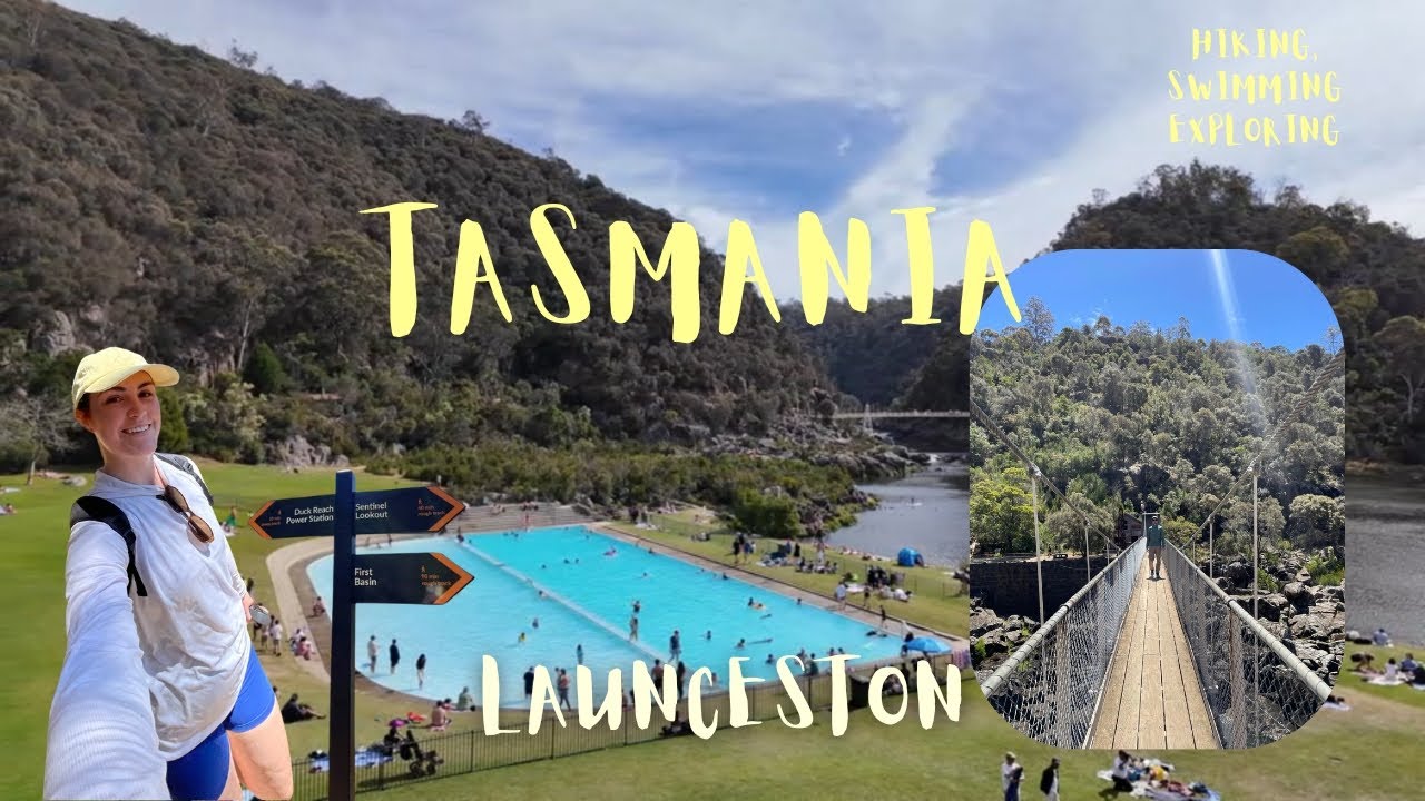 a perfect day in Launceston Tasmania | duck reach hike & cataract gorge 🌿