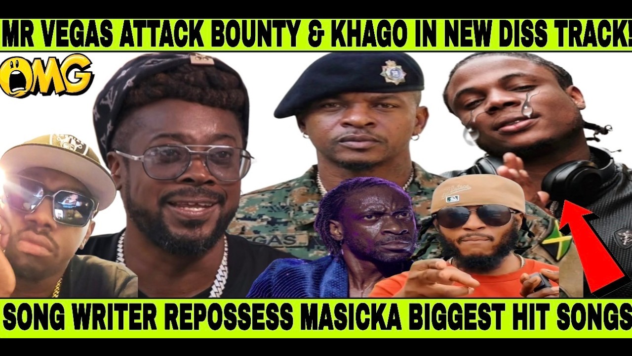 B!G W@R! BOUNTY KILLA ATT@CK BY MR VEGAS ALL KHAGO GET DISS WICKED , ALL MASICKA GET SHAME THE WORST
