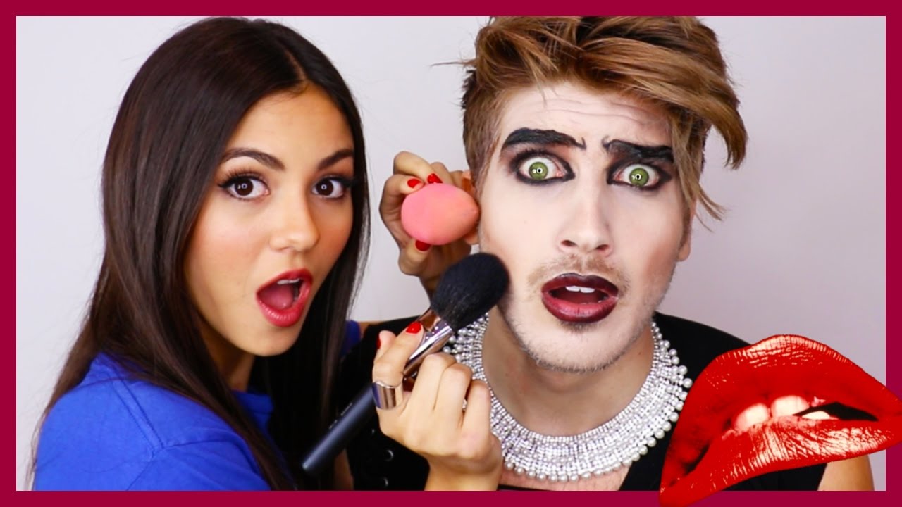 ROCKY HORROR MAKEOVER w/VICTORIA JUSTICE!