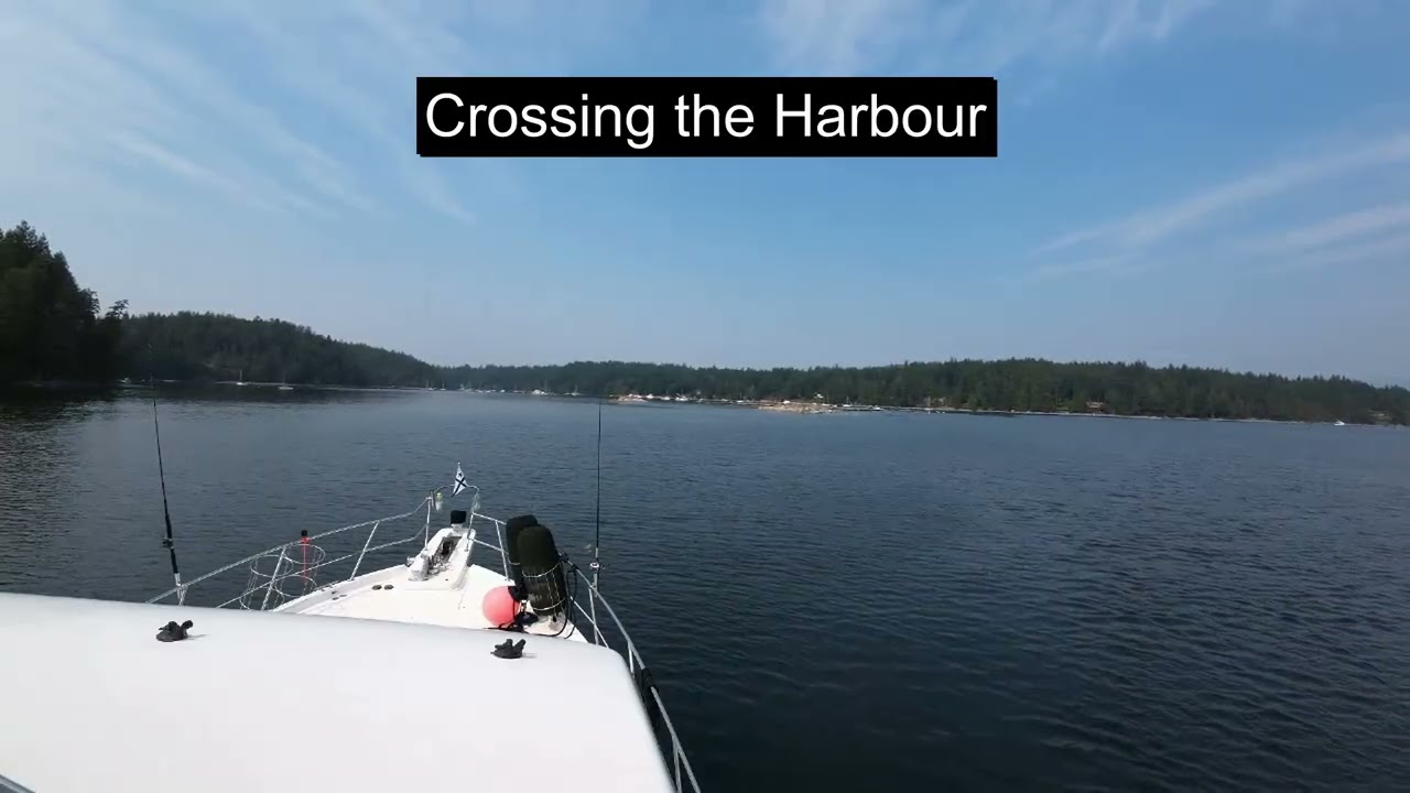 Gorge Harbour BC entrance and docking