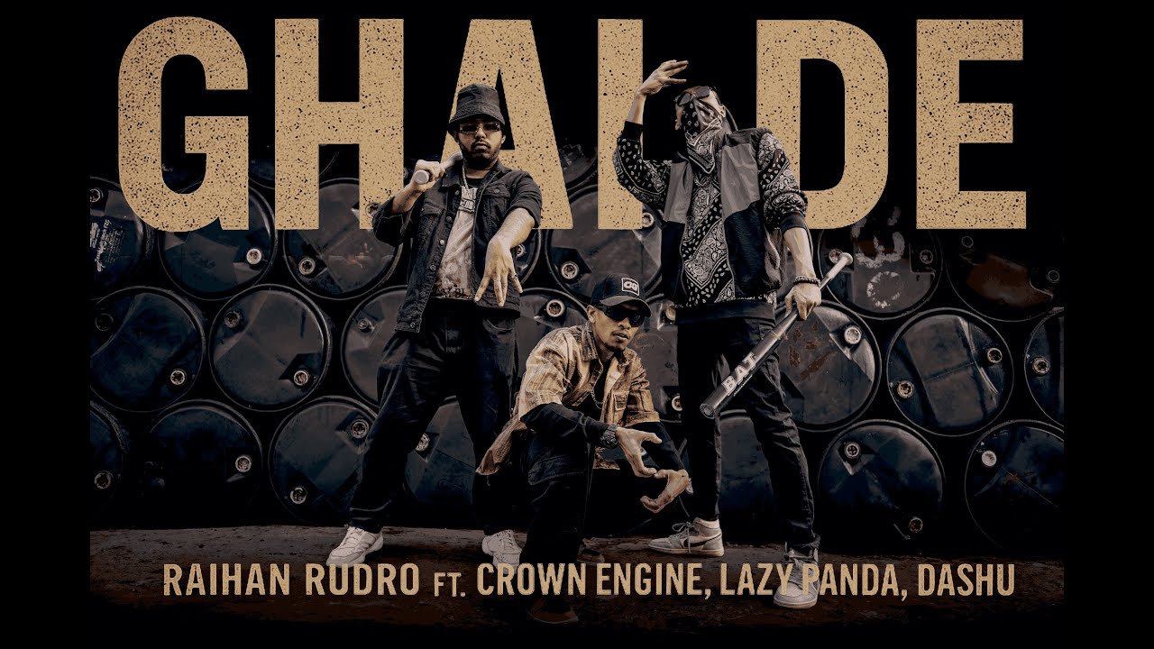 Raihan Rudro - Ghai De (Feat. Crown Engine, Dashu, Lazy Panda) | (Official music video)