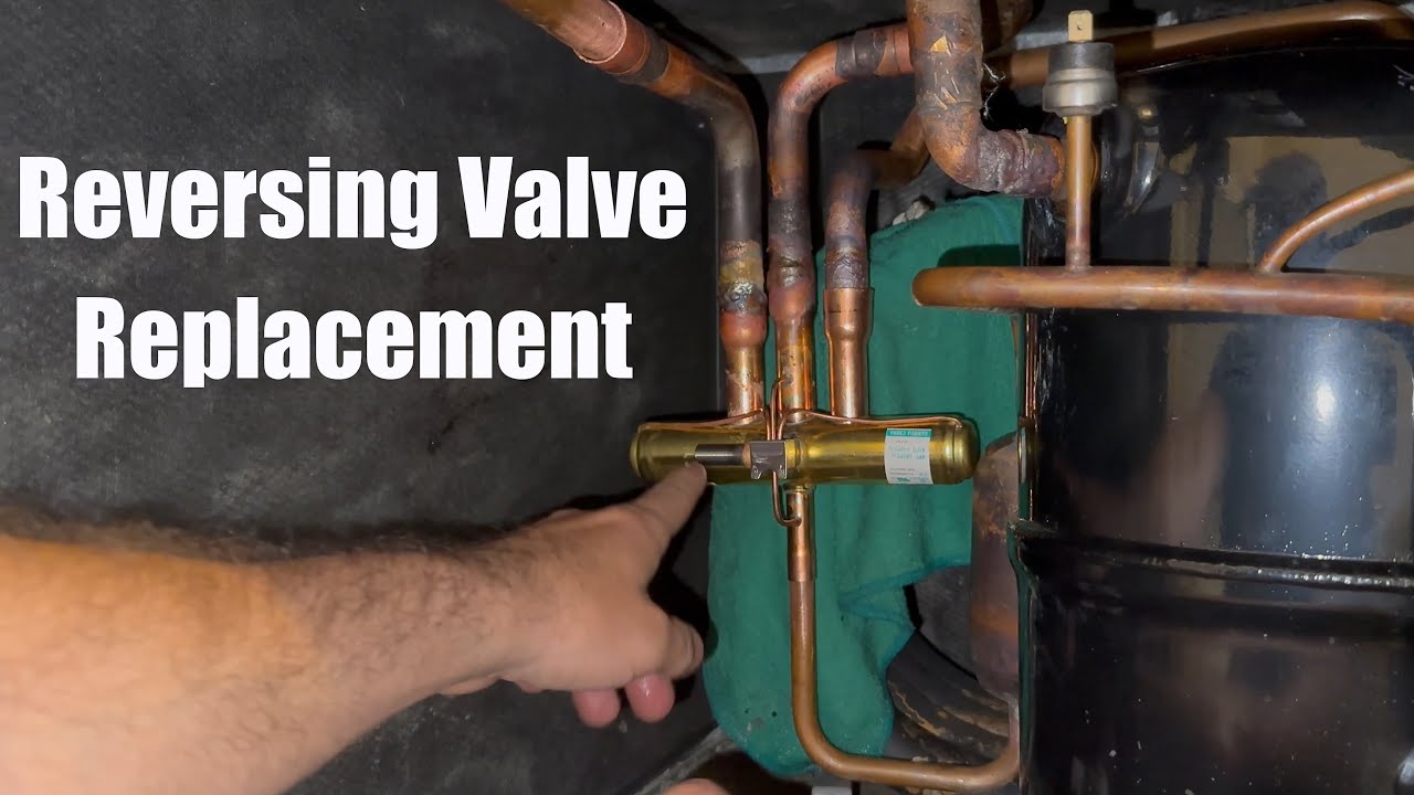 First HVAC Repair of the Season - Reversing Valve Replacement