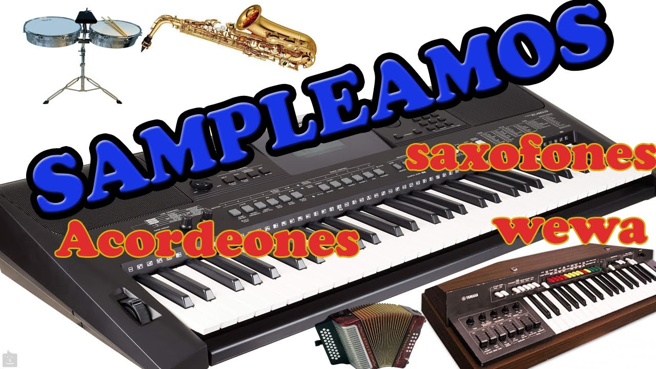 Como cargar y editar samples Yamaha PSR E463